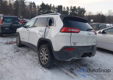 2015 Jeep Cherokee Limited from USA, damaged, VIN 1C4PJMDS1FW764234